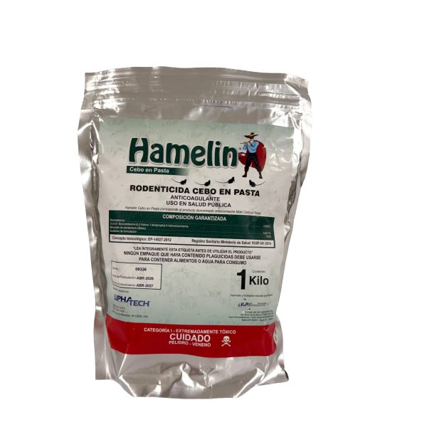 Hamelin – Rodenticida Cebo en Pasta Bromadiolona 1kg